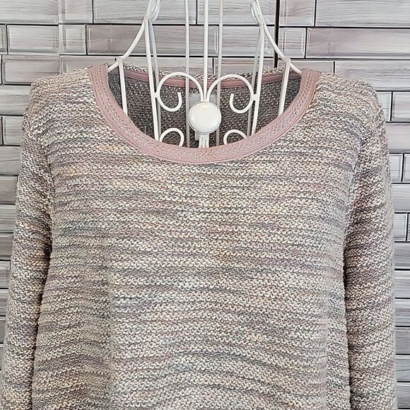 Sunday by Dressbarn multi color pullover sweater Size 2X - Picture 2 of 12